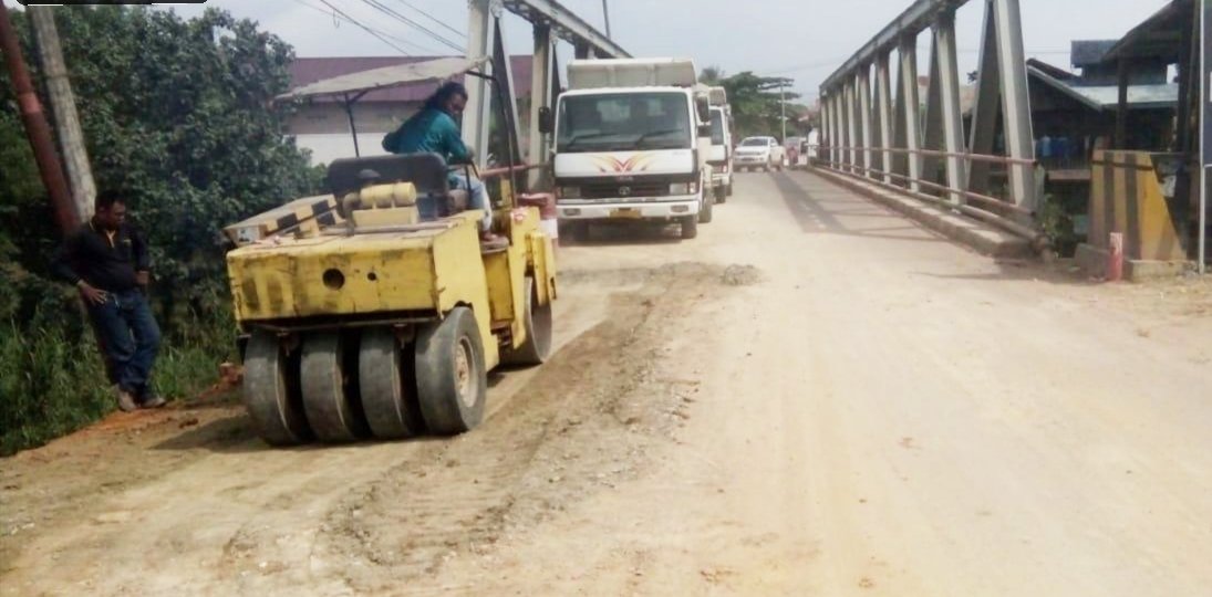 Jembatan Muara Lembang Rampung Dibenahi