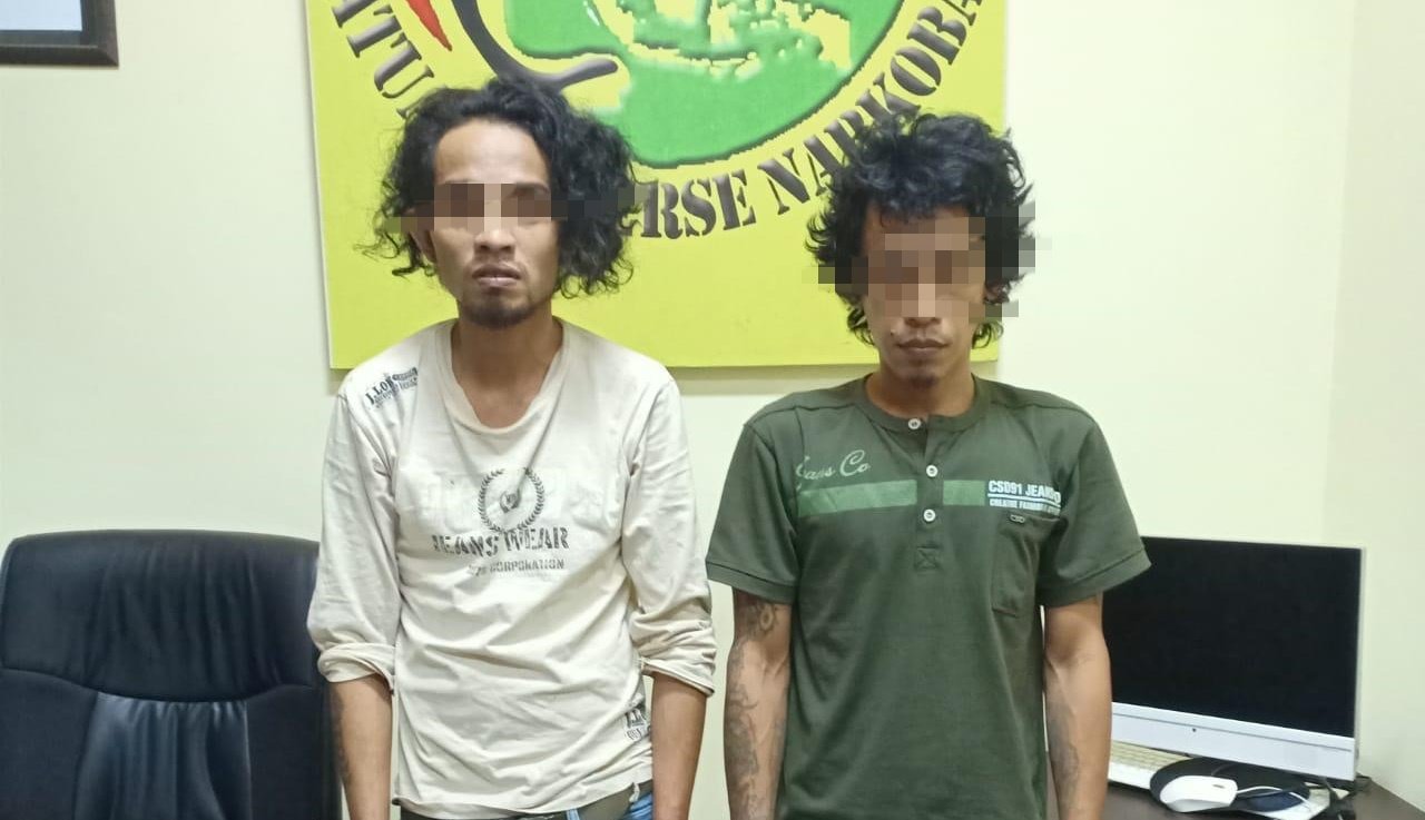 Polres Kutim Bekuk Dua Orang Pengedar Sabu di Sangatta
