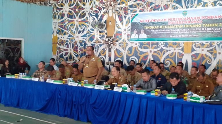 Busang, Kecamatan Keempat Musrenbangcam Pedalaman