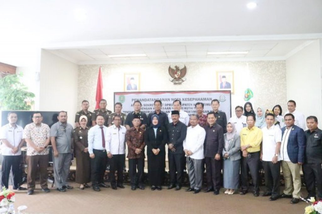 DPRD Kutim MoU Bidang Hukum Perdata dan Tata Usaha Negara