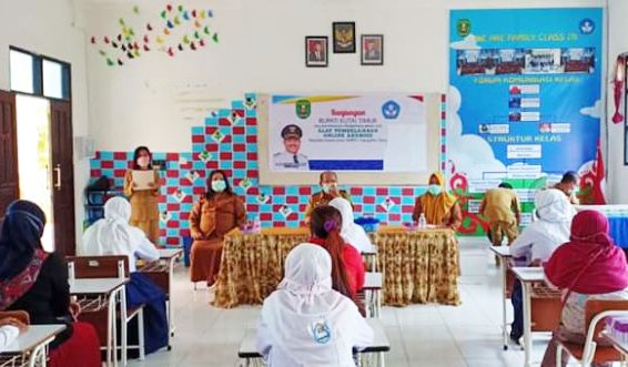 Kepsek SMP 1 Sangatta Utara Minta Siswa Belajar Maksimal