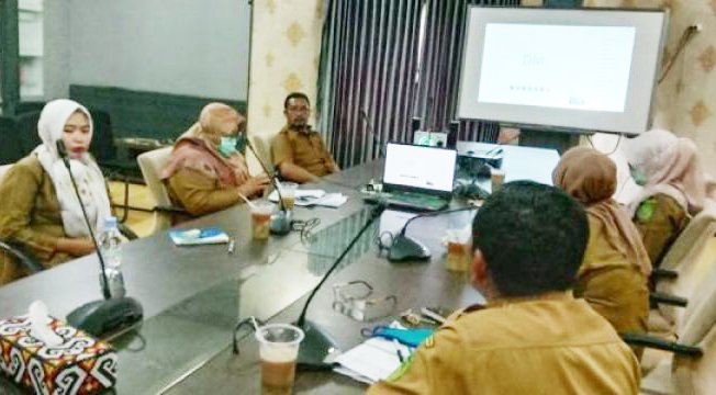 Disdik Kutim Gelar Rapat Virtual dengan Disdikbud Kaltim
