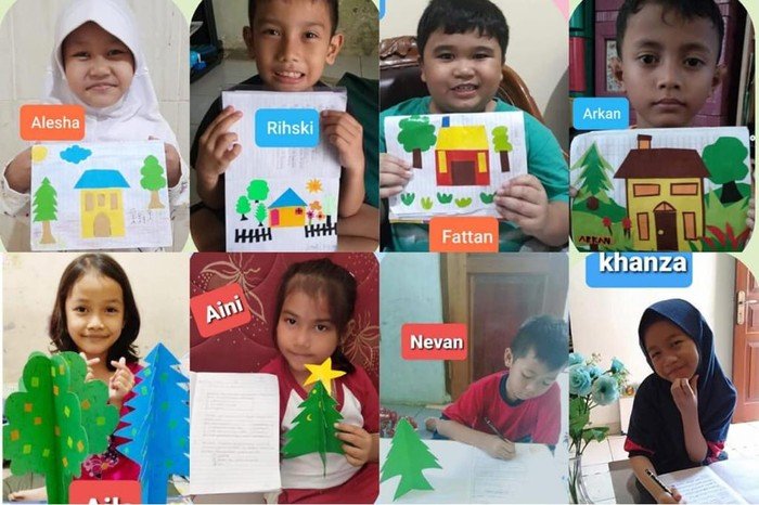 Kreatifitas Pendidik di Kutim dalam Sitem Belajar dari Rumah