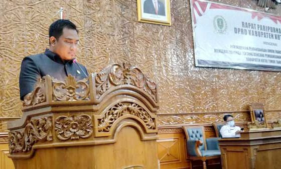 PU Frakasi AKB DPRD Kutim Terhadap Ranwal RPJMD 2021-2026