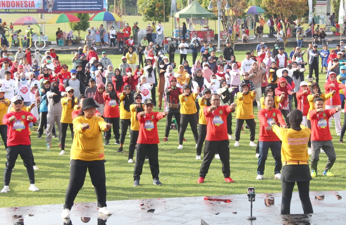 Pemkab Kutim Gelar Pesta Rakyat Puncak Peringatan HUT RI ke 77