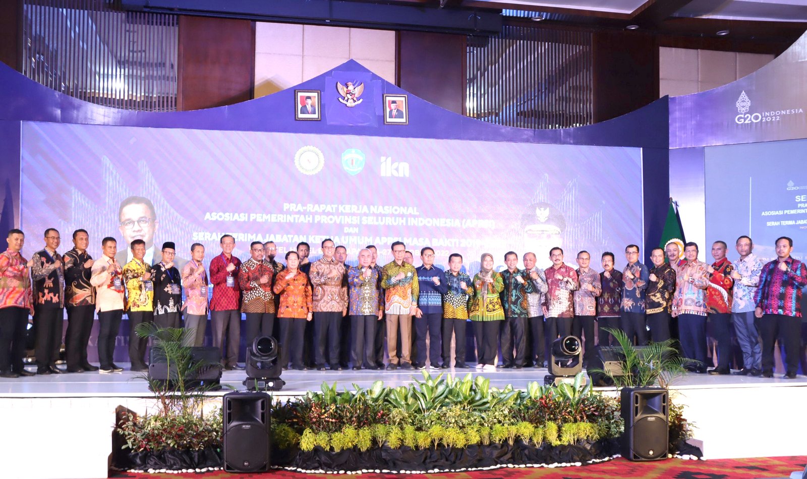 Seno Aji Hadiri Pra Rakernas APPSI Dan Sertijab Ketua Umum APPSI