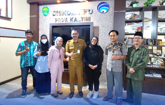 Diskominfo Kaltim Terima Kunjungan Komunitas Masyarakat Anti Fitnah Indonesia 