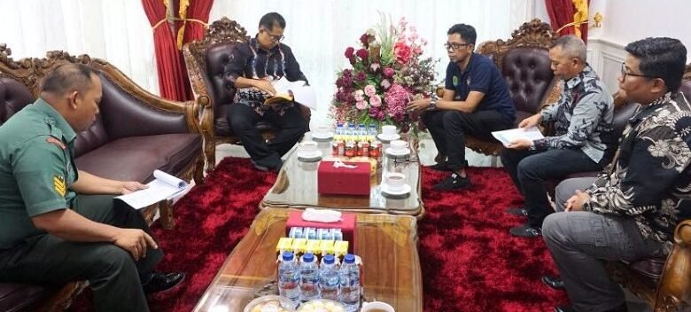 Pemantapan Hari Sumpah Pemuda, Kadispora Kaltim Audiensi Ke Pj Gubernur