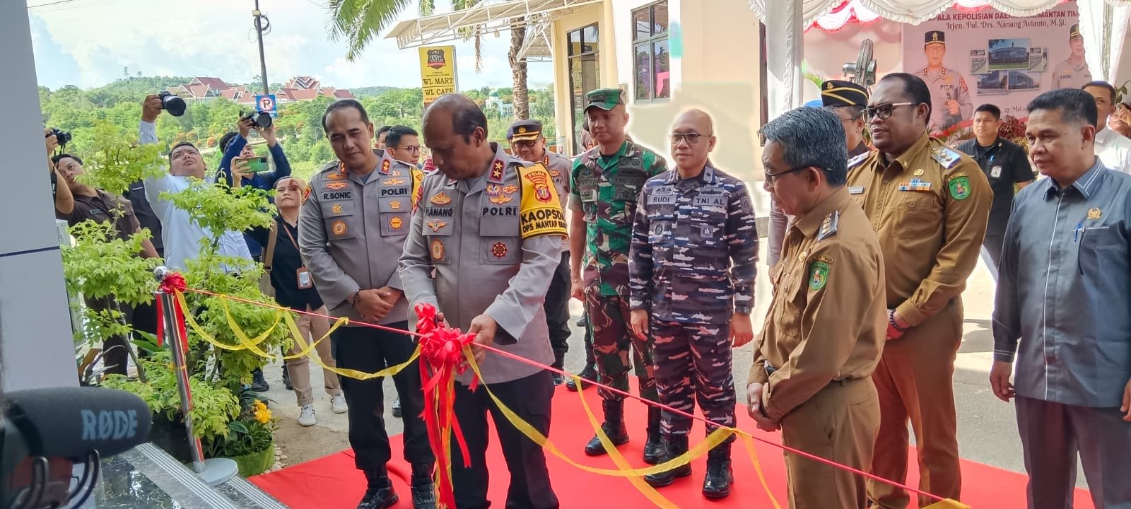 Hadiri Peresmian Kantor Sentra Pelayanan Kepolisian Terpadu (SPKT)  Kutim, Bupati Ardiansyah  Harap Layanan Maksimal Untuk Masyarakat 