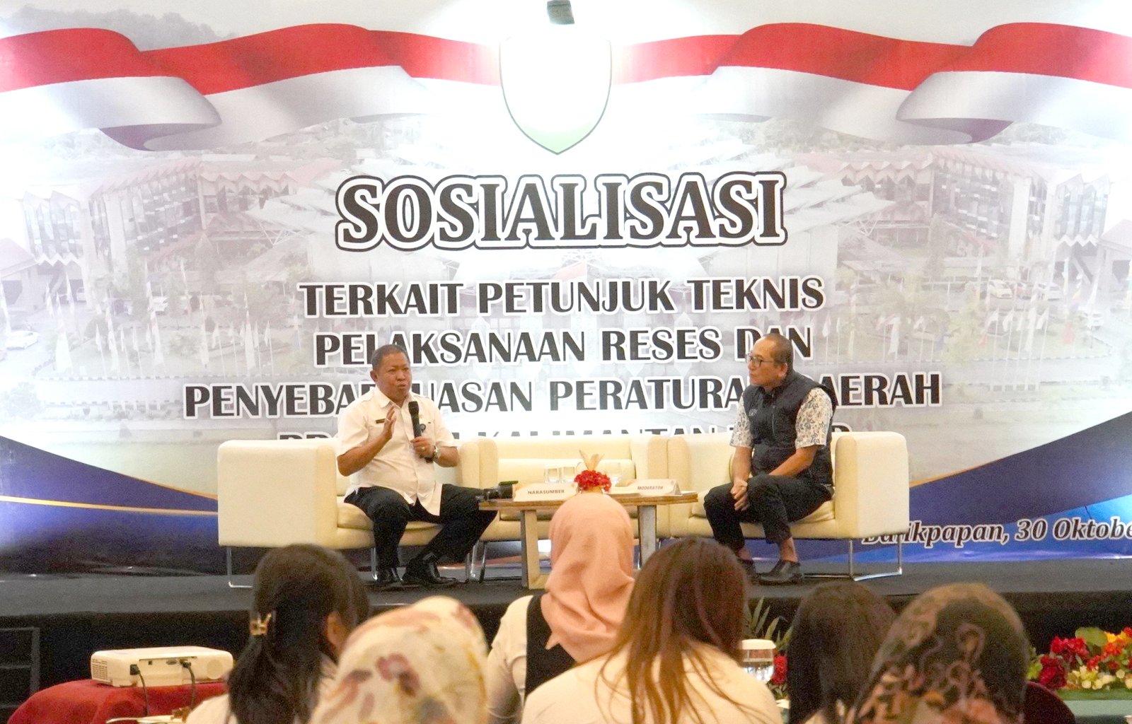 DPRD Kaltim Gelar Sosialisasi Juknis Pelaksanaan Reses dan Penyebarluasan Peraturan Daerah 
