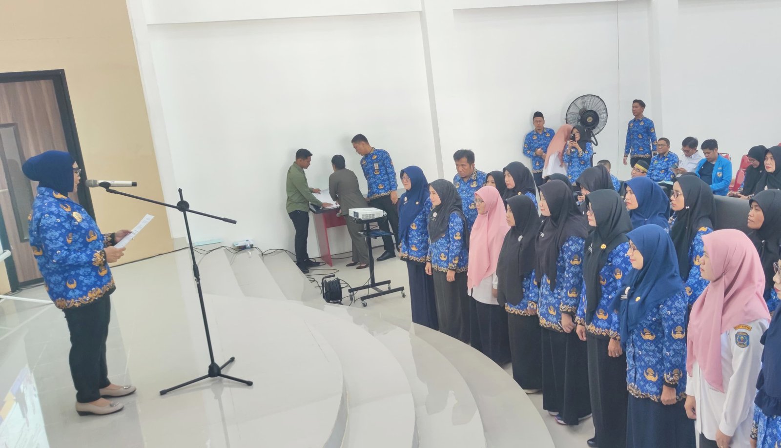 Pengurus ATPUSI Bontang Resmi Dikukuhkan, Wali Kota Dorong Peningkatan Akreditasi Perpustakaan Sekolah