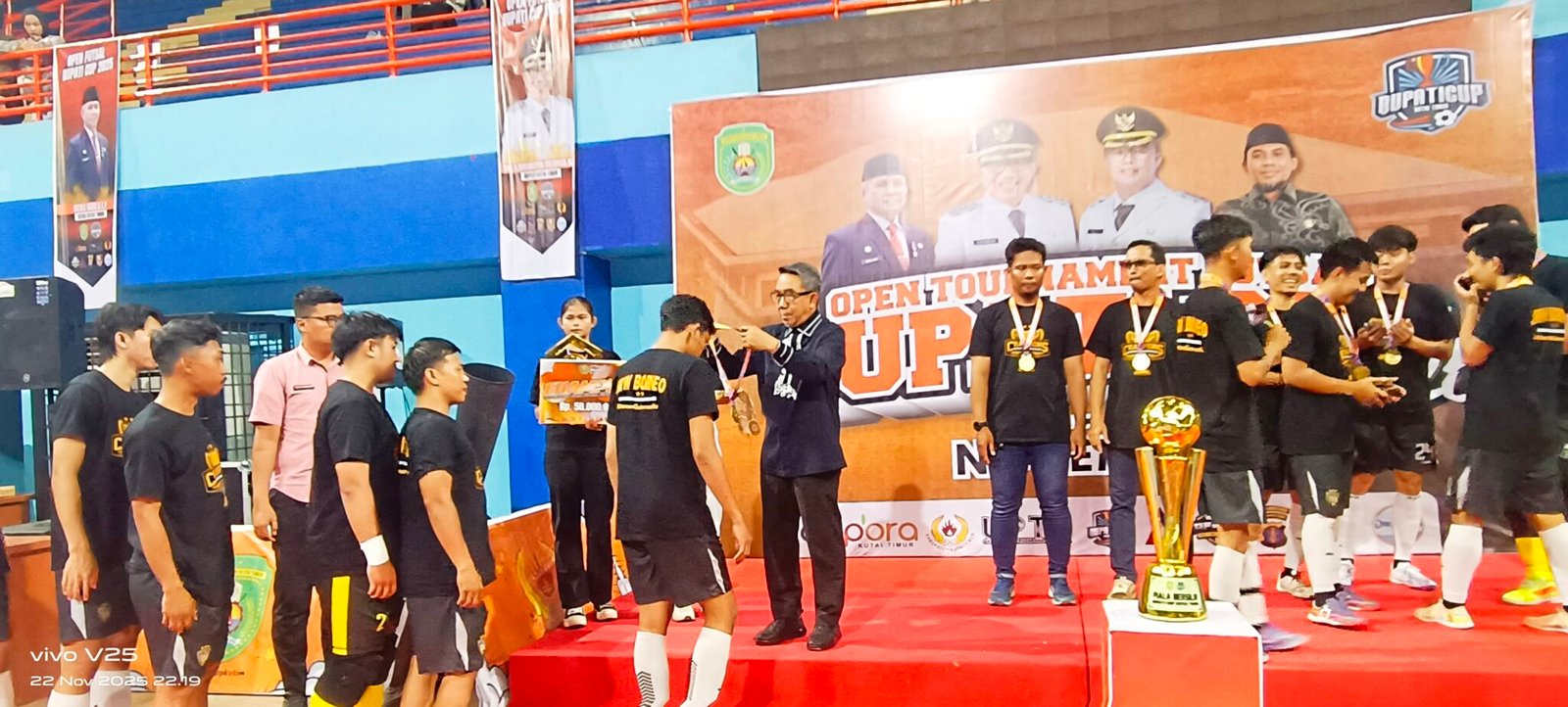Open Tournament Futsal Bupati Cup 2025 Sukses di Gelar